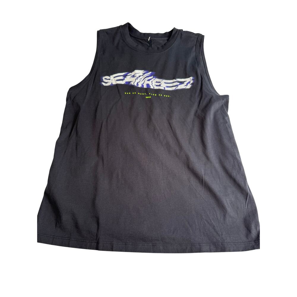 Lululemon All Yours Tank Pima Seawheeze